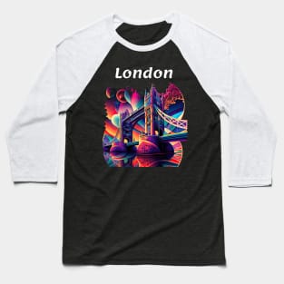 Tower Bridge v1 Baseball T-Shirt